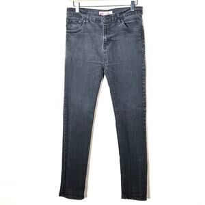 Levi's 510 skinny black jeans size boys youth 18 B55